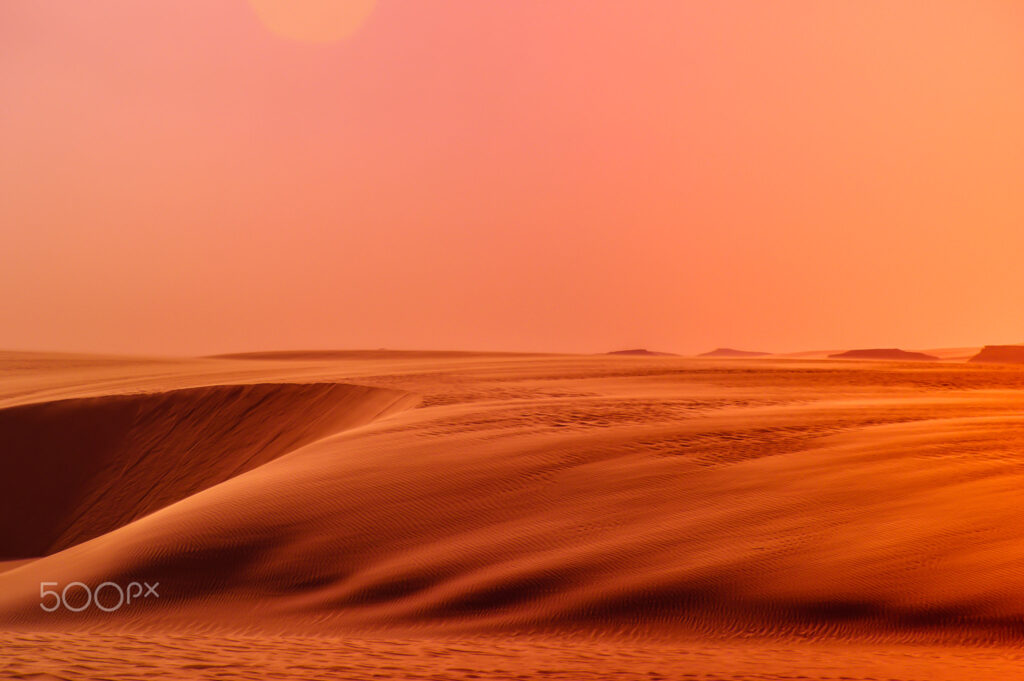 red dunes desert safari