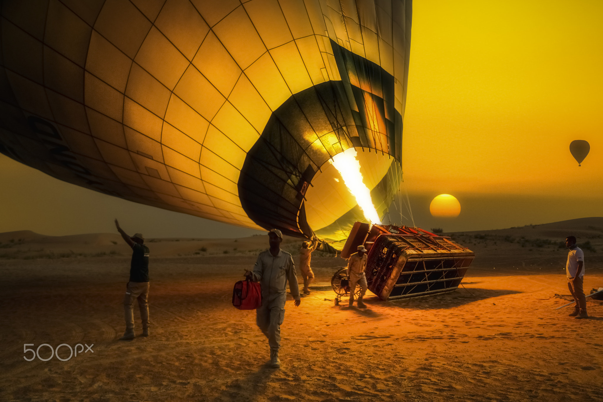 hot air balloon